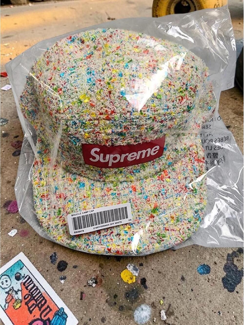 🚨👀🚨SUPREME BOULCE CAMP CAP MULTI COLOR SS26 BRAND NEW READY TO SHIP!